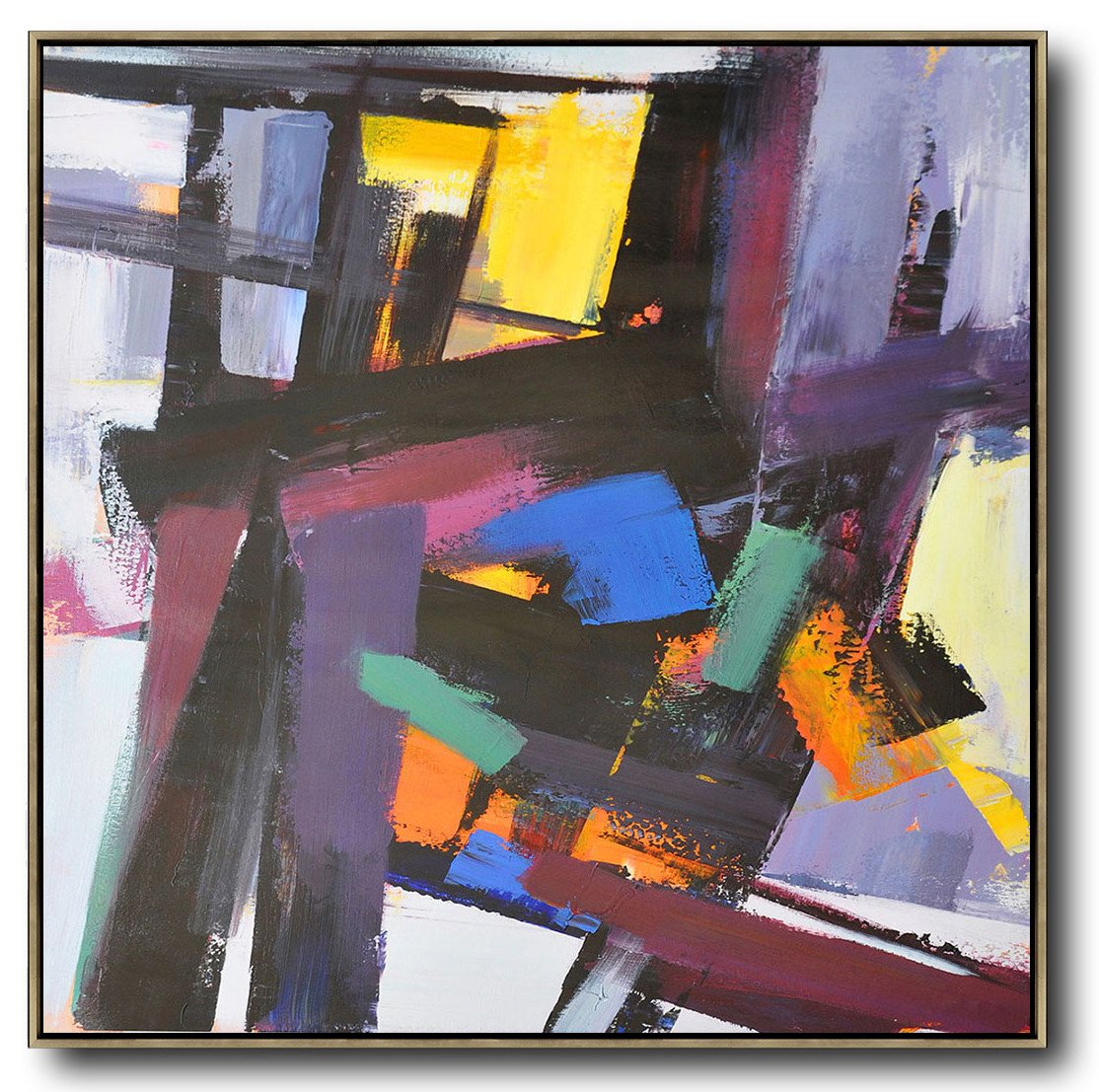Palette Knife Contemporary Art #L40A